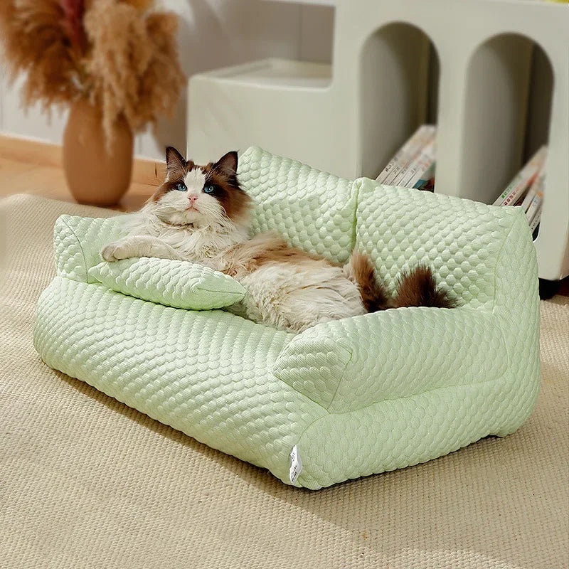 Adorable Breathable Temperature Controlled Cotton Pet Sofa