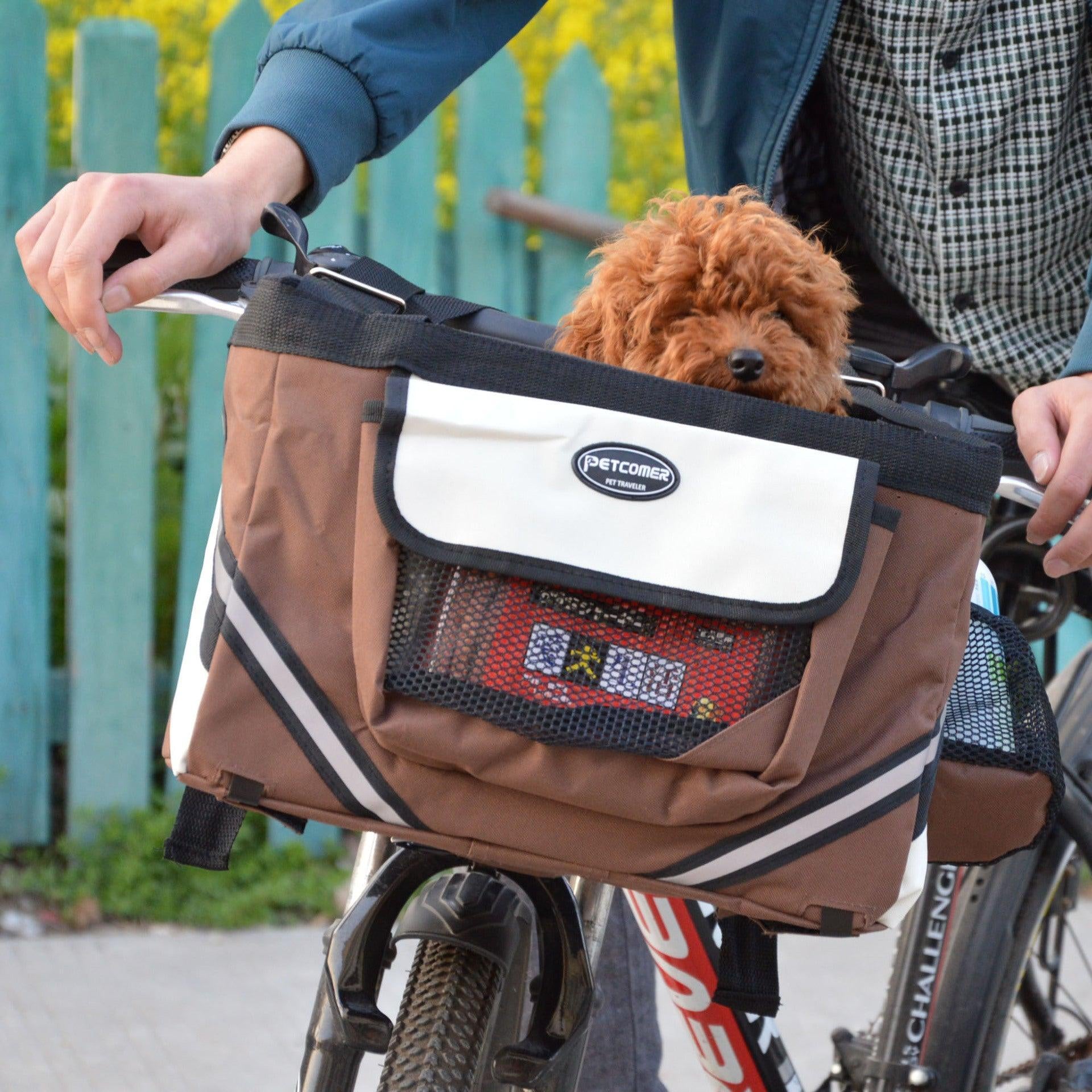 Bike Pet Carrier for Small Cats and Dogs