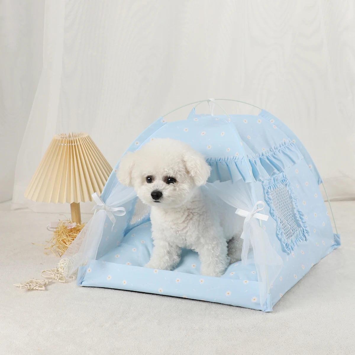 Fashion Cushioned Pet Tent House