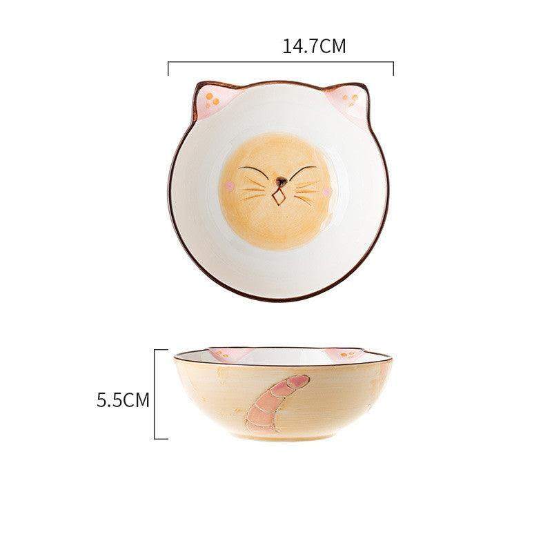 Elevated Ceramic Pet Bowl Set with Shelf - Promotes Healthy Posture and Double Feeding