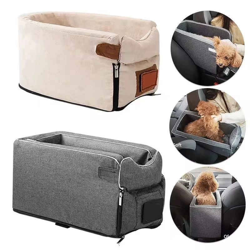 Portable Small Dogs & Cats Safety Travel Car Seat