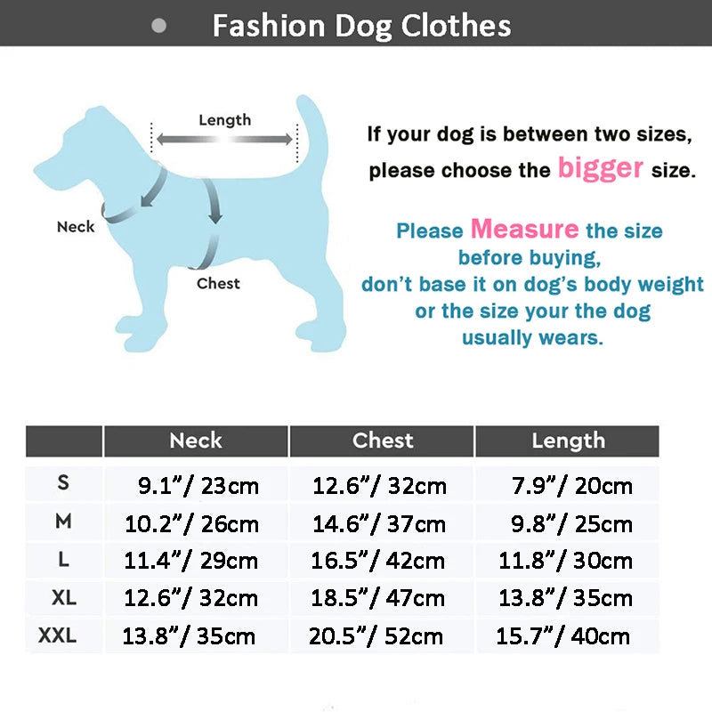 Puppy  to Adult Fleece Warm Coat for Small Medium Dogs