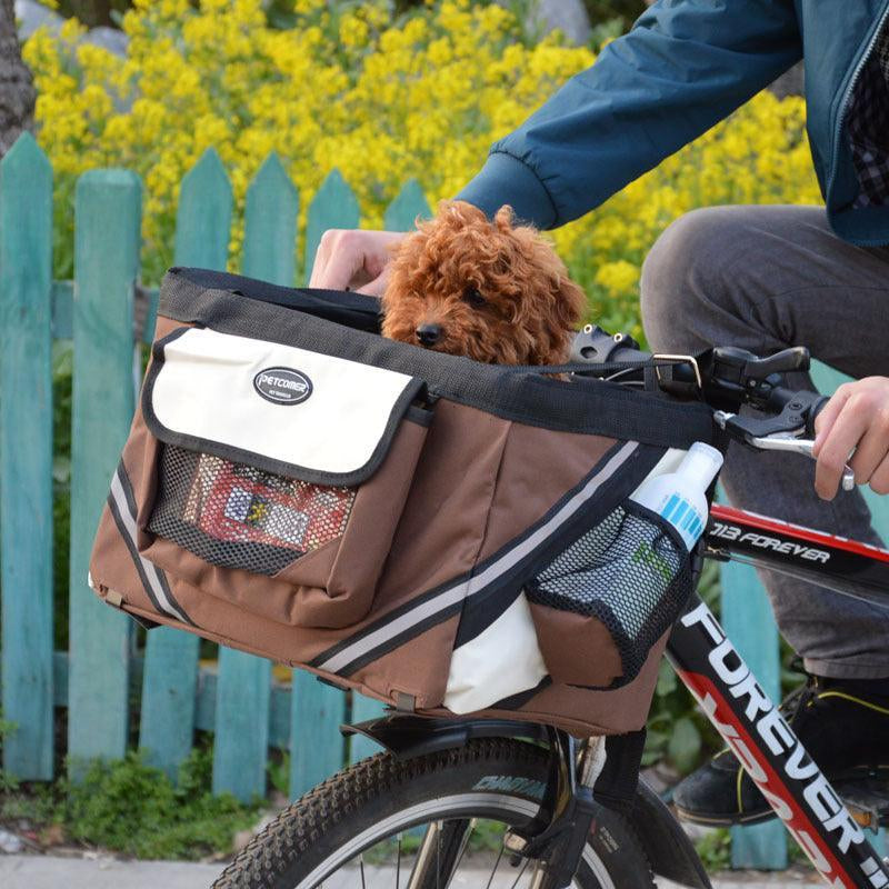 Bike Pet Carrier for Small Cats and Dogs