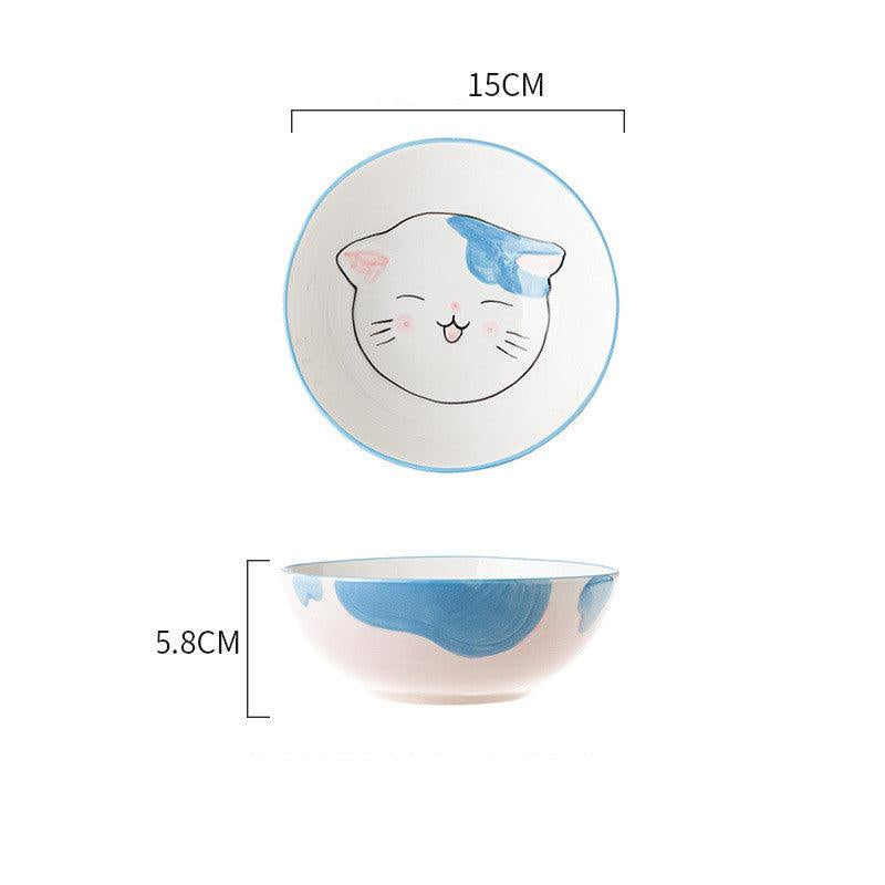 Elevated Ceramic Pet Bowl Set with Shelf - Promotes Healthy Posture and Double Feeding