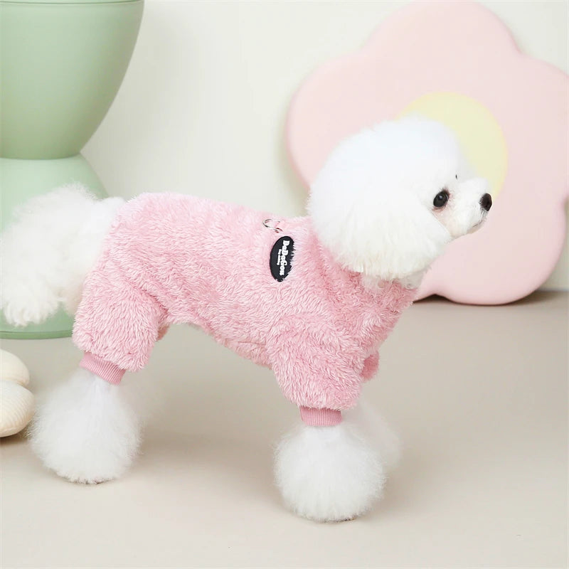 Puppy  to Adult Fleece Warm Coat for Small Medium Dogs