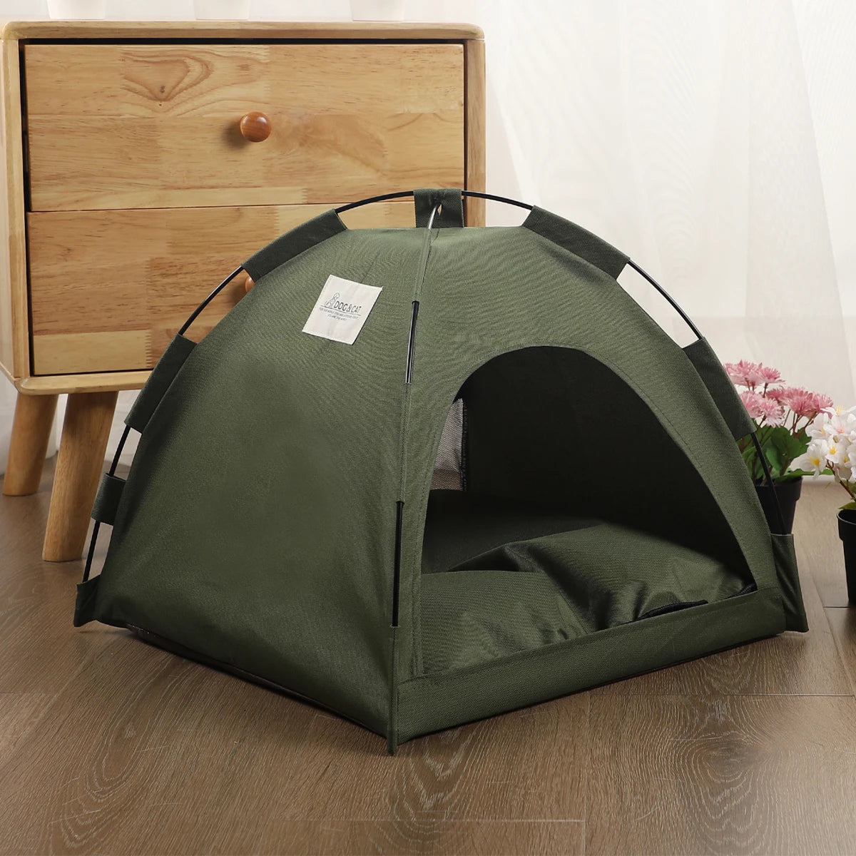 Fashion Cushioned Pet Tent House