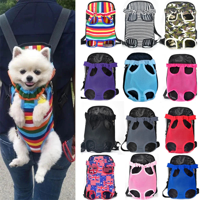 Adorable Mesh Dog Carrier/Backpack 