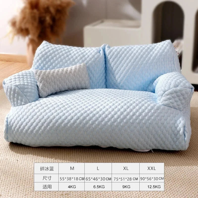 Adorable Breathable Temperature Controlled Cotton Pet Sofa