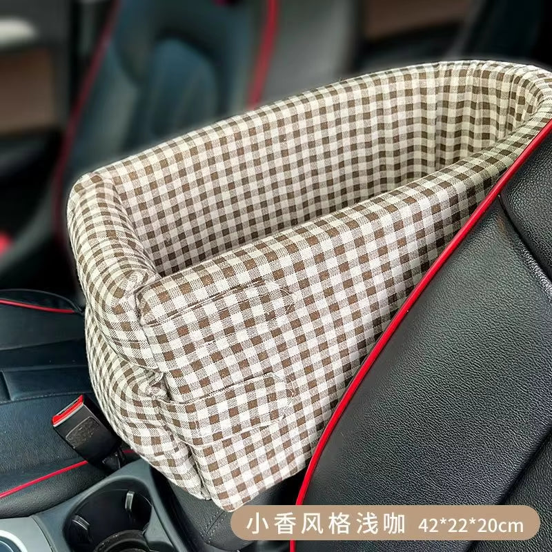 Portable Small Dogs & Cats Safety Travel Car Seat